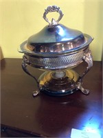 Silver Plate Chafing Dish