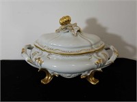 Limoges footed tureen
