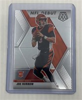 2020 Panini Mosaic Football Joe Burrow NFL Debut