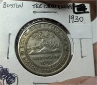 1930 Boston Tercentenary medal coin