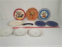Decorative plates and platters.