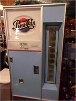Vintage Pepsi Soda Machine - Bottles