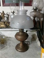 Aladdin Model #6 Converted Oil Lamp