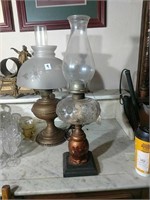 Mid 19th Century Oil Lamp