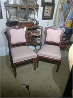 Pr Victorian Side Chairs