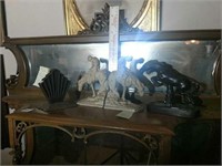 Art Deco Bookends & NuArt Horse Statue