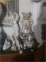 Japanese Figurines, Dresden Girl, Knodder & More