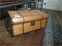 Wonderful Wooden Carriage Trunk