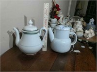 19th Century Genroi & Denby Teapots