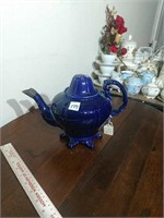 Wonderful Blue Ironstone English Teapot