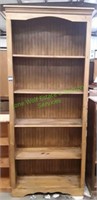5-Shelf Wooden Bookshelf