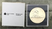 1986 Vancouver - 1886-1986 Canadian Silver Dollar