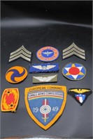 Lot of Military Patches-Inc. 1949 European Com.