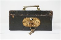 Vintage Yoshimitsu Cash box/ safe with keys
