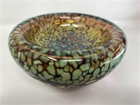 Jon Oakes Art Glass sculpture vessel
