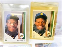 Large Baseball card lot Ken Griffey Jr. rookies