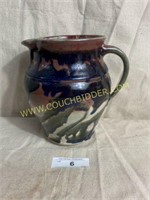 Soto pottery 10 in pitcher