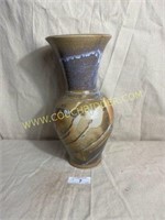 16 in Soto pottery vase - repaired