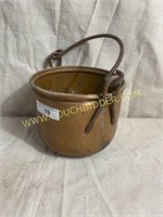 10 in copper bucket pail
