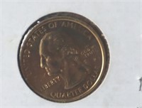 1999 Georgia Gold-Plated Quarter - P