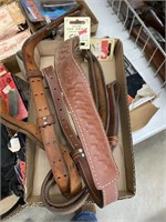 Leather rifle slings