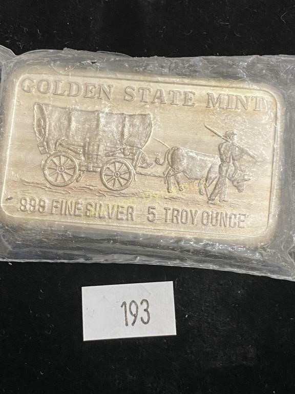 On-Line Coin, Silver & Gold Auction; 11/5