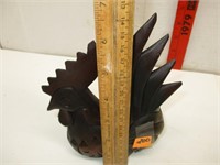 Hand Crafted Wooden Rooster