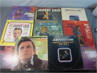 (20) Johnny Cash Albums - Most in Very Good