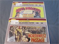 (2) Packs of Assorted Mini Size Movie Posters -Use