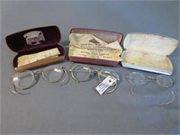 (3) Pairs of Vintage Eye Glasses A