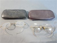 (2) Pairs of Vintage Eye Glasses B