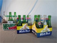 *(2) White Rock Beverage Holders and Mountain Dew