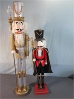 *(2) Lovely LARGE Nutcrackers For Your Christmas