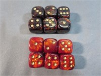 Cool Set of Marbled Dice