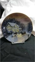 Thomas Kinkade Collector Plate Home for the