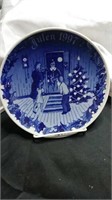 Christmas plate 1997 limited edition made in