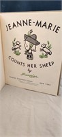 1951 First Edition Jeanne-Marie  counts Her Sheep