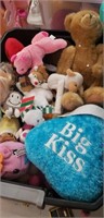 Large Lot  of stuffed animals toys and more