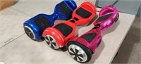 (3) Hoverboards. Used Seen one working, none have