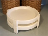 Tupperware Divide a Rack Pie/Plate Stacker