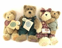 3 New Boyds Bears Bosley, Harrison, Momma McNew