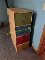4 Drawer  Cardboard File Box