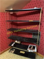 Upstairs Bathroom Metal Shelf - 1 Shelf Bent