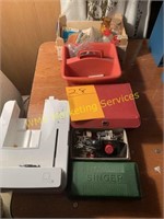 Singer Sewing Machine Parts, Small Electric Iron