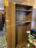 (7) Wood Shelf Units
