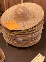 Stack of Straw Hats