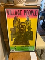 1979 Village People Concert Poster