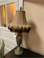 Fancy Feather Lamp
