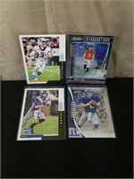 (2) Drew Lock & (2) Daniel Jones Rookie Cards