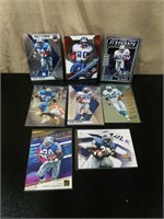 (8) Rare Barry Sanders Football Cards